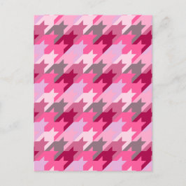 Postal Moda Vintage Estilish- Patrón Primavera moderna