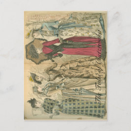 Postal Modas victorianas