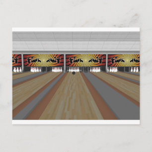 Postal Modelo 3D: Calle Bowling: