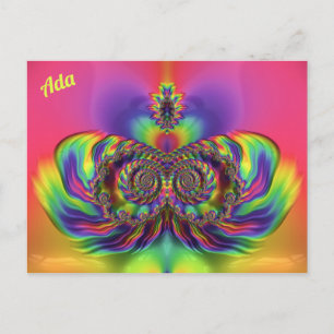 Postal Modelo de diseño ADA ~ 3D ~ Multi Colores