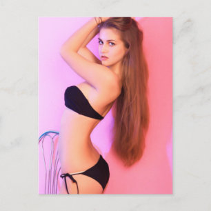 Postal Modelo de febrero del mes