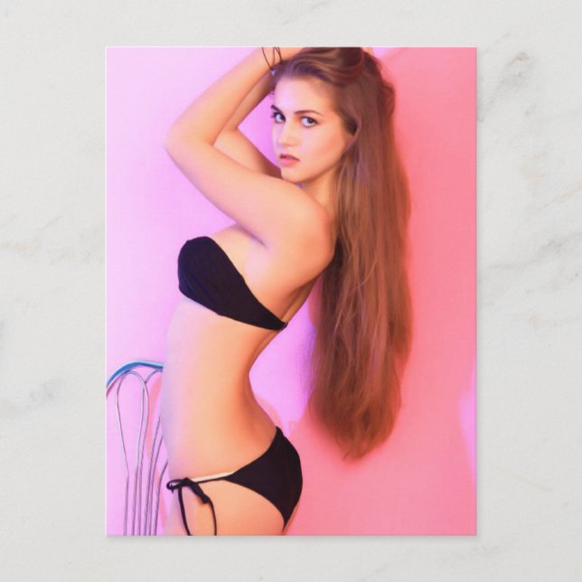 Postal Modelo de febrero del mes (Anverso)