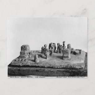 Postal Modelo de la ceremonia de 'Sit Shamsi'