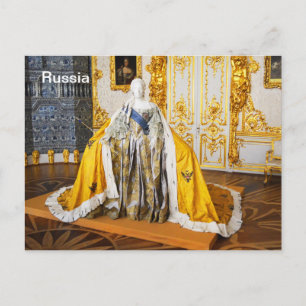 Postal Modelo de la reina rusa