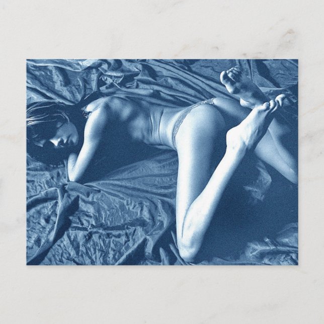 postal modelo de lencería (Anverso)