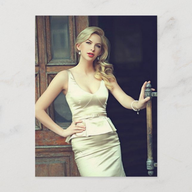 Postal Modelo de marzo del mes (Anverso)