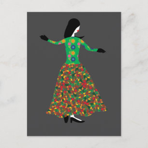 Postal Modelo de Moda 01