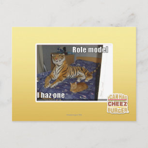 Postal Modelo de rol, me he puesto uno