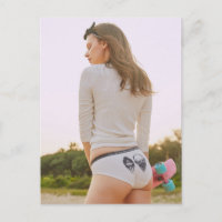 Modelo de ropa interior de Chica Cuadros Skater Po