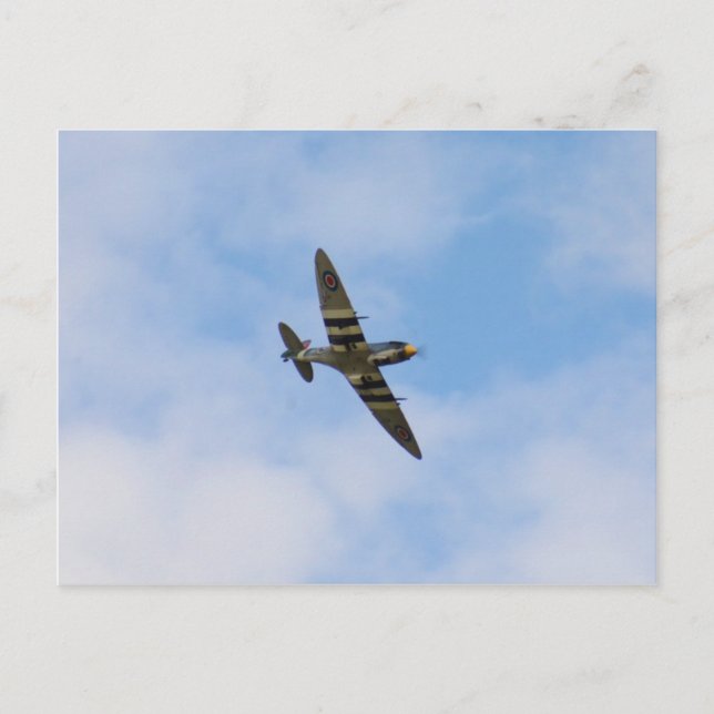 Postal Modelo de Spitfire MK IX MK923 (Anverso)