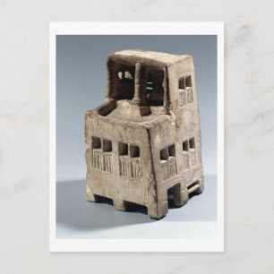 Postal Modelo de una casa (piedra caliza)