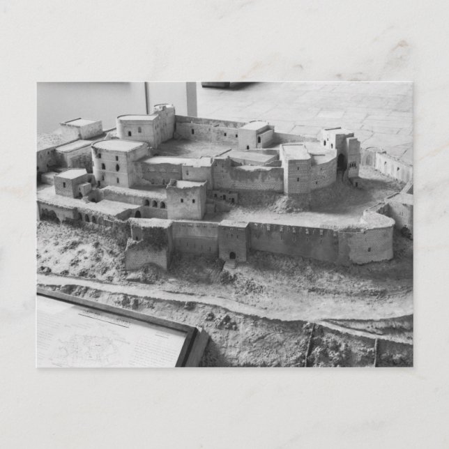 Postal Modelo del Krak des Chevaliers (Anverso)