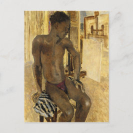 Postal Modelo en el estudio de Philpot