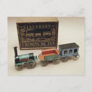 Postal Modelo ferroviario, c.1870