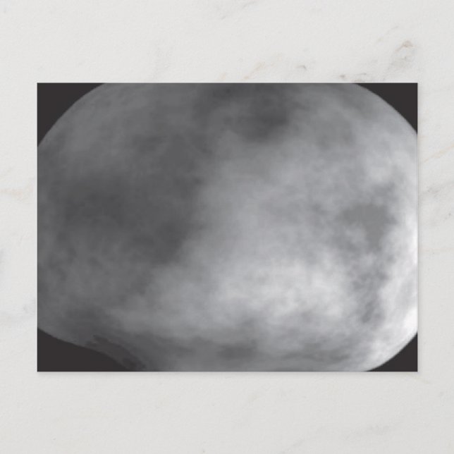 Postal Modelo informático de la veleta asteroide (Anverso)