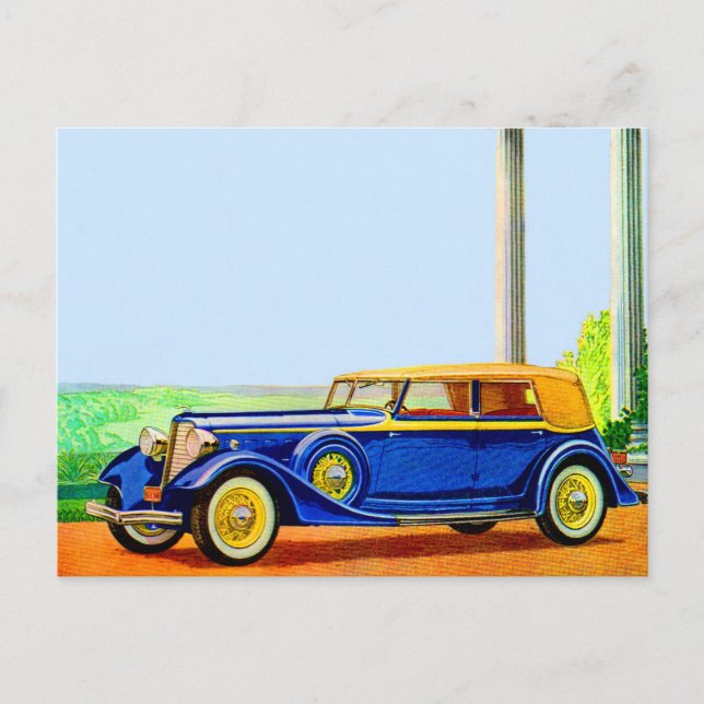 Postal Modelo Lincoln KA 1934 (Anverso)