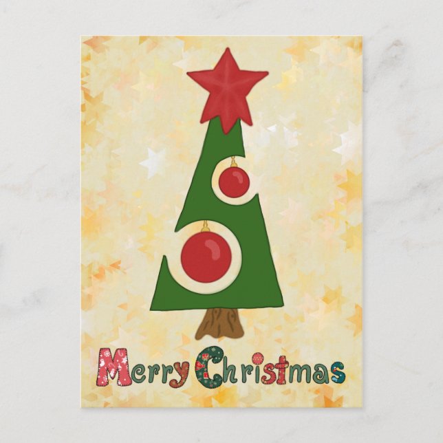 Postal moderador Weihnachtsbaum (Anverso)