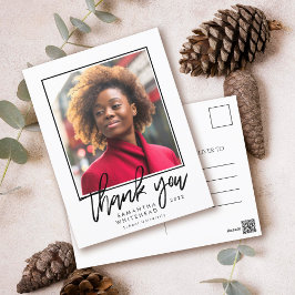 Postal Modern Graduation 2022 Foto White Gracias