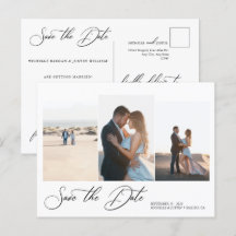 Moderna Boda Minimalista Sencilla Salva La Fecha
