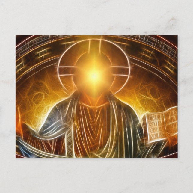 postal moderna de Jesus (Anverso)