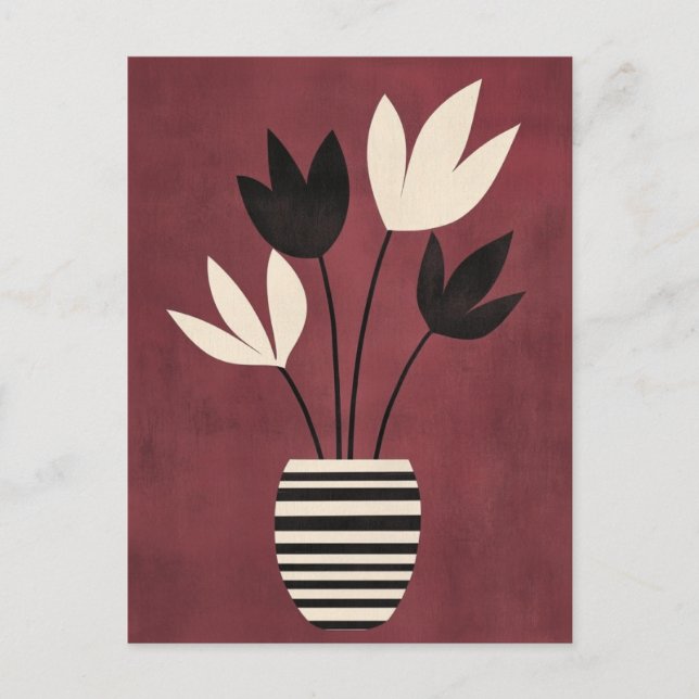 Postal Moderna de mediados del siglo #196 (Anverso)