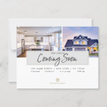 Postal moderna de Real Estate Broker - PRONTO