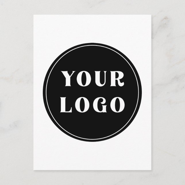 Postal Moderna, elegante, elegante y Personalizable (Anverso)