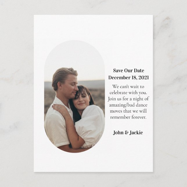 Postal Moderna foto de píldora rápida Guardar el estilo d (Anverso)