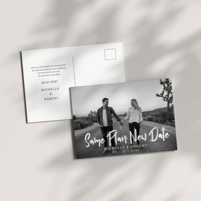 Postal Moderna Fotos En Negrita Cambiar La Fecha (Subido por el creador)