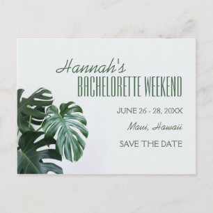 Postal Moderna Monstera Bachelorette Weekend
