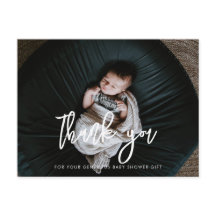 Moderna y contemporánea ducha de bebé negro gracia