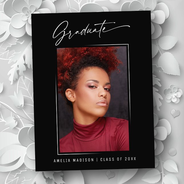 Postal Moderna y elegante caligrafía con tinta de tinta f (Subido por el creador)