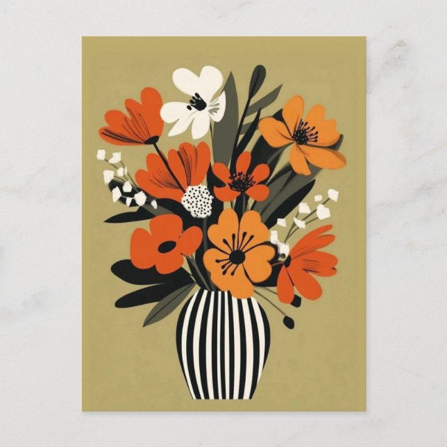 Postal Moderno a Mediados del Siglo #228 (Anverso)