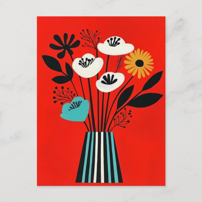 Postal Moderno a mediados del siglo XX #221 (Anverso)