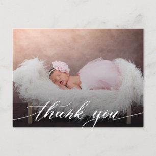 Postal Moderno Baby Shower Gracias