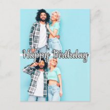 Moderno Cumpleaños Feliz Plantilla Personalizada d
