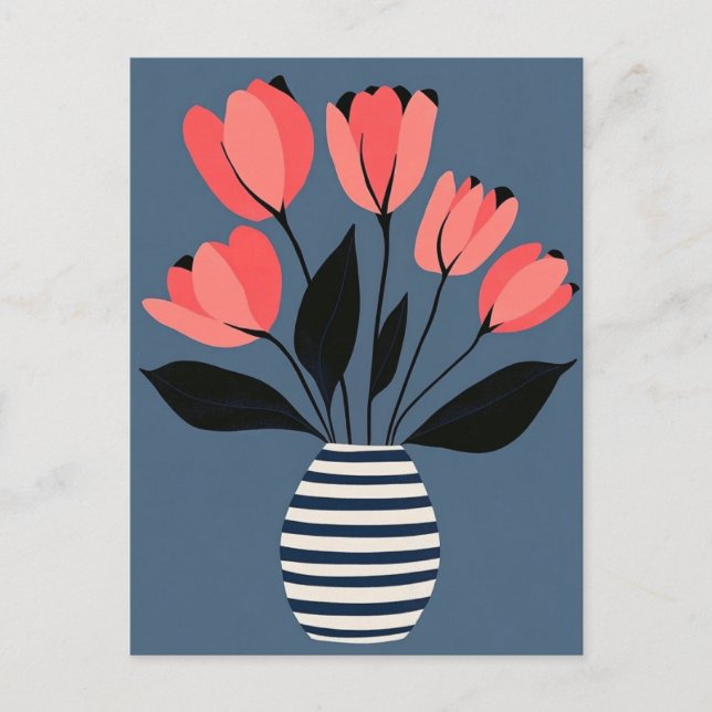 Postal Moderno de mediados del siglo XIX #185 (Anverso)