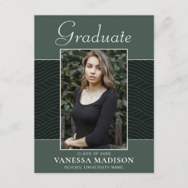 Postal Moderno | Elegante Grado de fotos de la Fábrica de