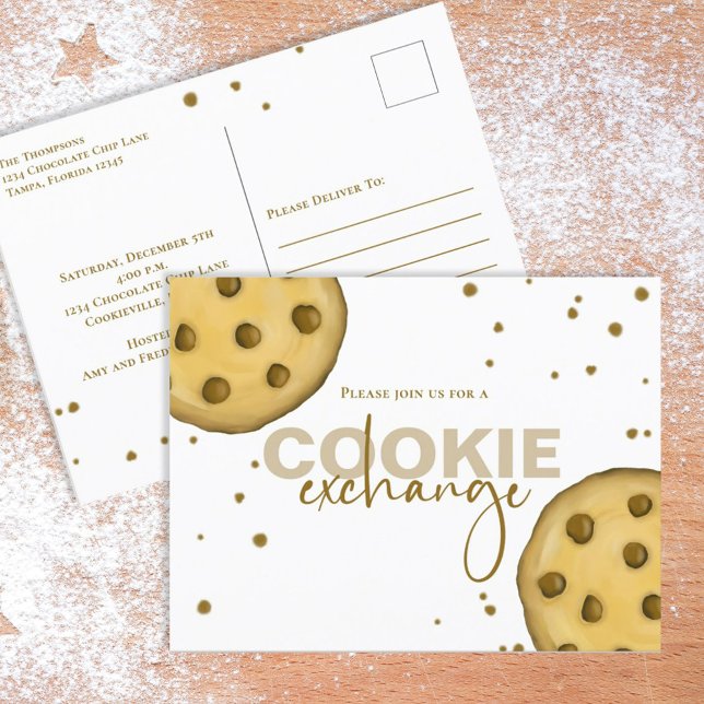 Postal Moderno intercambio de cookies suave diversión (Subido por el creador)