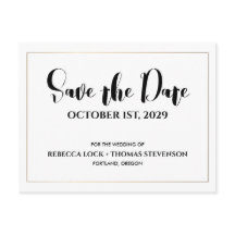 Moderno Relieve metalizado dorado Boda Simple Guar