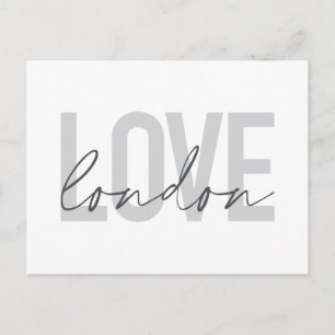 Postal Moderno, urbano, simple, fresco, diseño de Love Lo