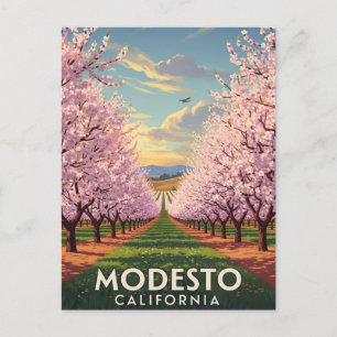Postal Modesto California Central Valley