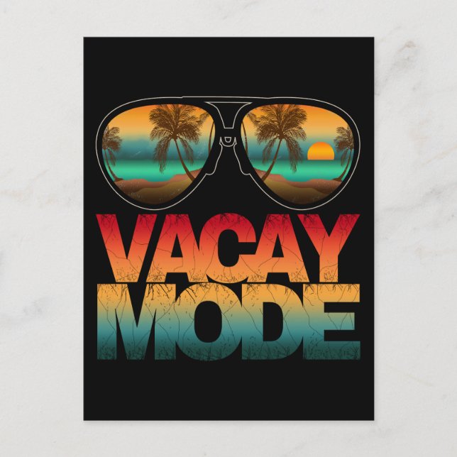 Postal Modo Vacaciones (Anverso)