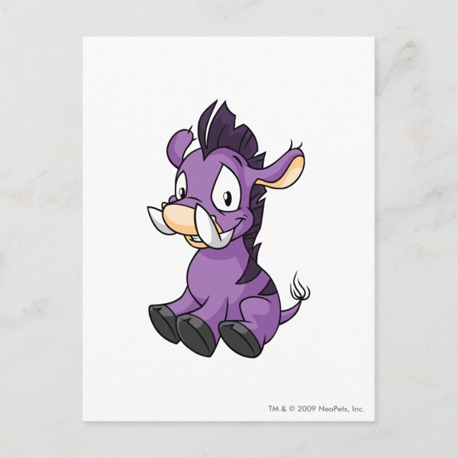 Postal Moehog Purple (Anverso)