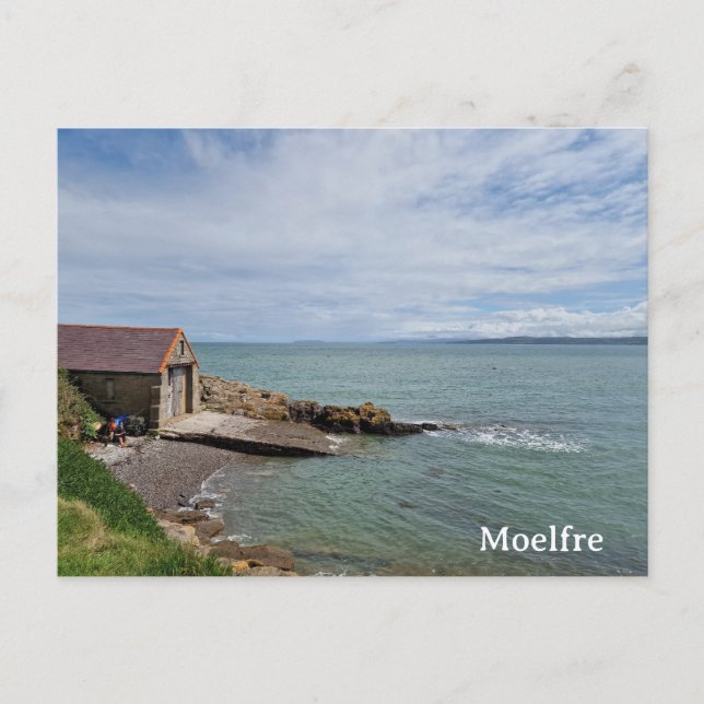 Postal Moelfre, Anglesey (Anverso)