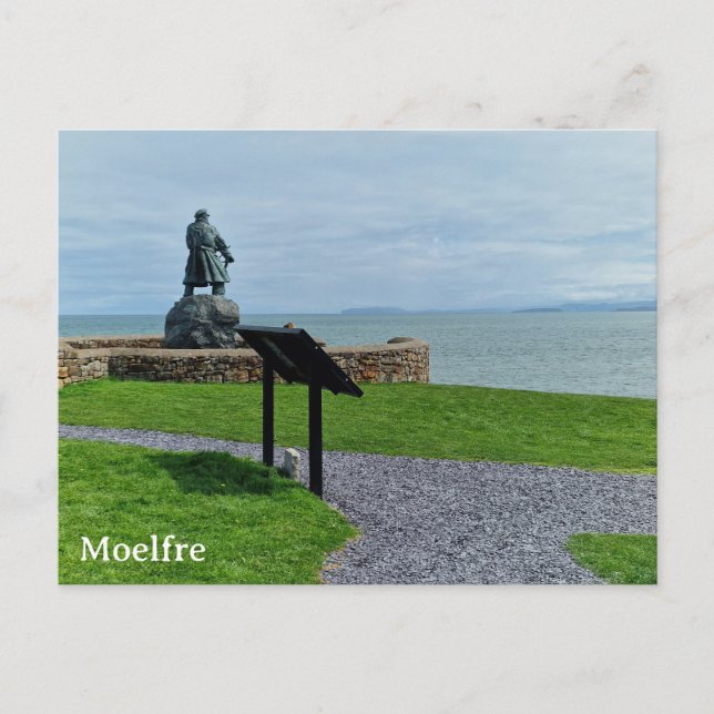 Postal Moelfre, Anglesey (Anverso)