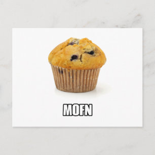 Postal MOFN - Muffin humorísticamente mal escrito