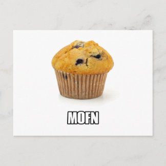 Postal MOFN - Muffin humorísticamente mal escrito