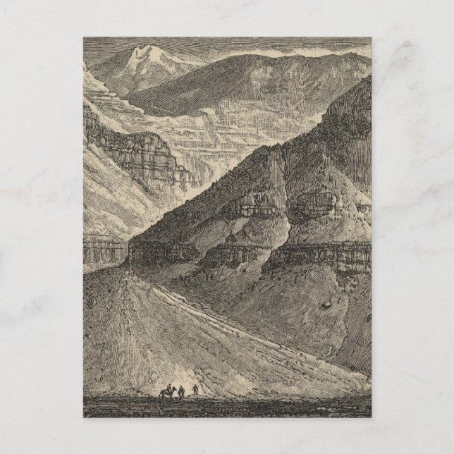 Postal Mogollon Escarping (Anverso)