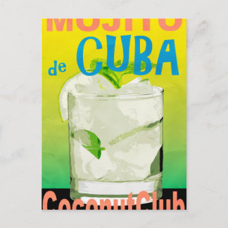 Postal Mojito De Cuba